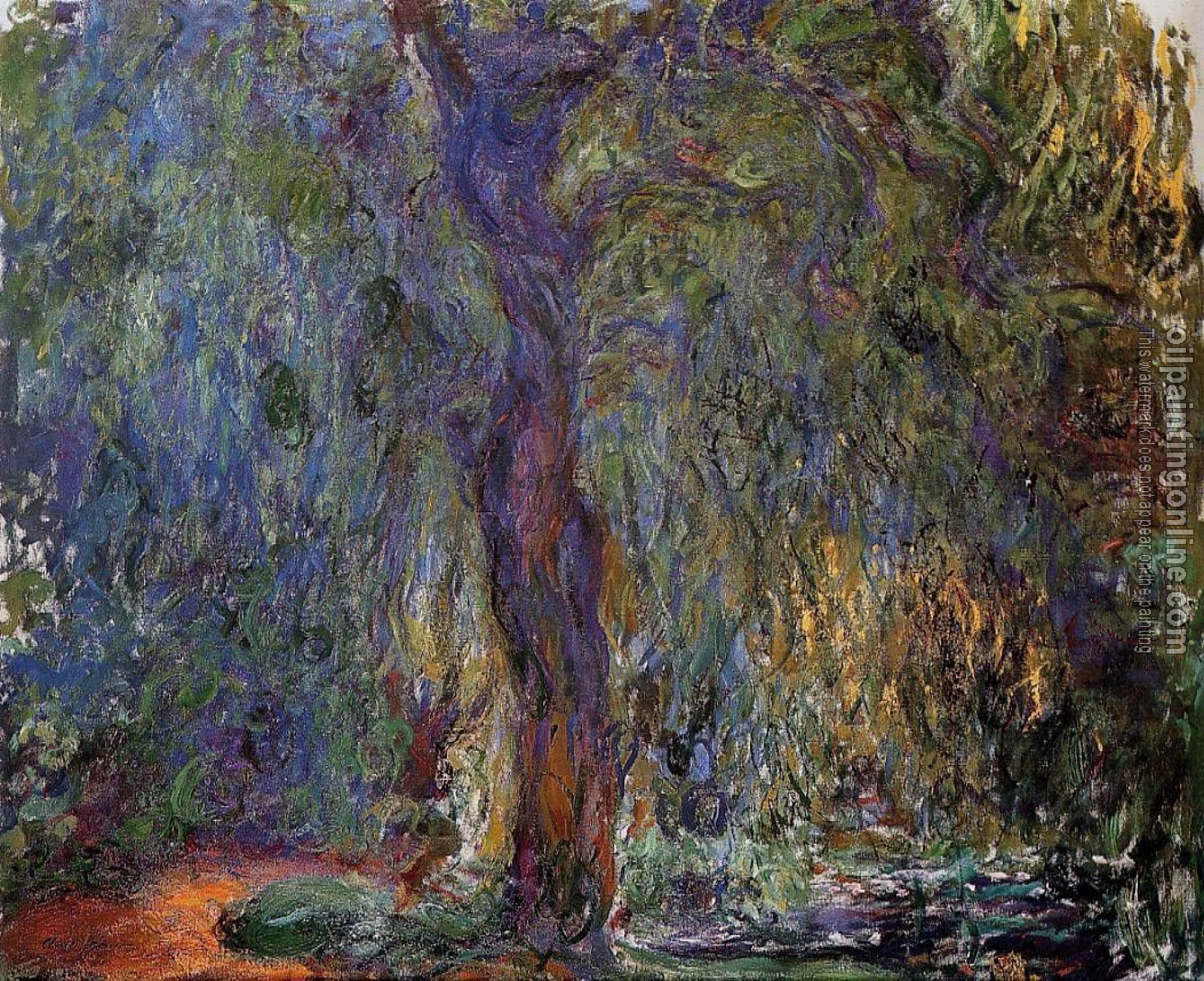 Monet, Claude Oscar - Weeping Willow